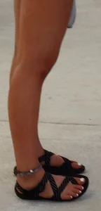 Tight blondie with nice legs and ass in Cancun