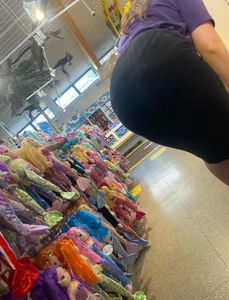 Co-worker VTL, Fat ass in a see through skirt