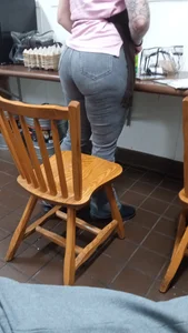 More of my coworker’s booty in tight jeans