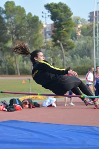 Candid track and field girls