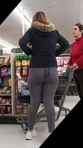 Thick Middle Eastern Ass In Grey Spandex [OC]