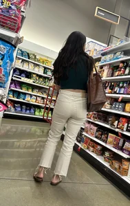 (OC) Petite Asian in Tight Jeans, VPL, at target