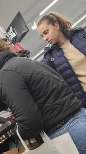 Duo in tight jeans