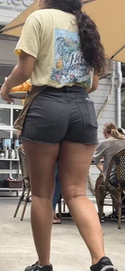 PERFECT Ass in Tiny Shorts