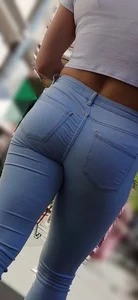 This ass is perfect in jeans