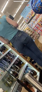 Talk blonde teen with a skinny waist!