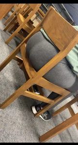 College babe with a nice ass in leggings and sweats at the library