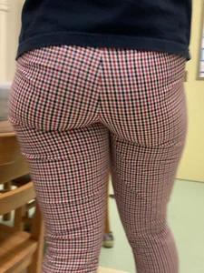 New pair of pants suffocate this teacher’s fatty