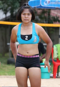 Thai candid volleyball girls