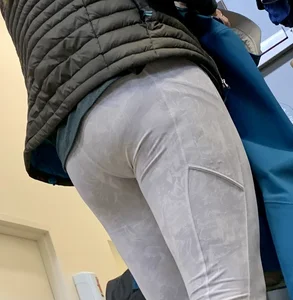 White Leggings Shopping