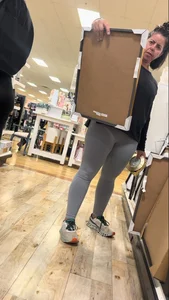 Thick White Suburb Milf in Spandex