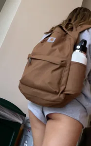 College pawg walking class showing her  for all to see