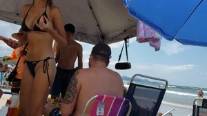 Brazillian beach creepshots, huge gallery of candid girls in swimsuits