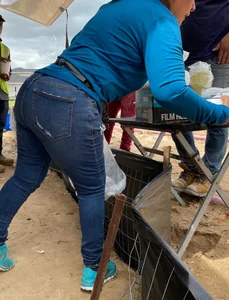 Milf with a big butt