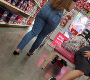 Hottie teen at shoe store