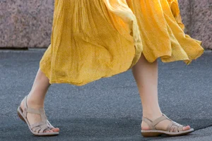 Large collection of candid girls' legs and feet in public places