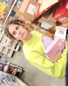 Colorful fitness milf