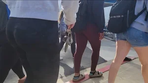 College Girl Camo Leggings