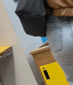 Light Blue Jeans Ass While Standing (OC)