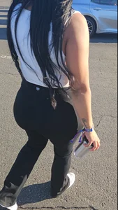 BBL action - Latina milf in parking lot, almost caught, very stupid [oc]