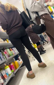Cute college girl & latina in tight jeans