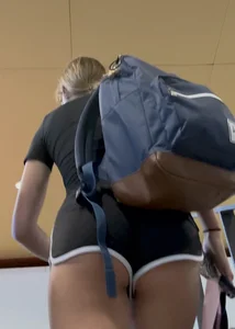 3 College Girls Showing Cheeks In Shorts