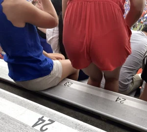 College gal at football game VTL