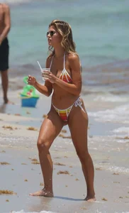 Kara Del Toro bikini candids in Miami