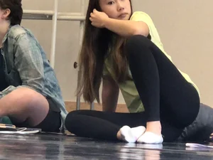 BUSTED! Teen SLUT lifts up her lulu bubble ass after she sees me to invite me to further creepshot
