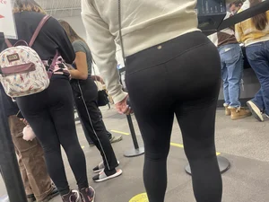 Small cute Latina milf with plumpy ass