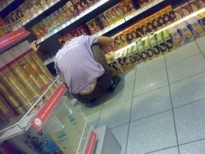 Huge collection of whale tails, ass cracks and panty peeks in public