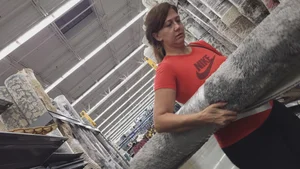 GILF LOVERS: Ditzy Muffintop Mature Kept Bending Over