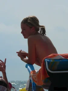 Sexy candid topless and nude beach girls