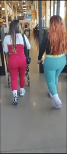 Couple of Great Asses in Whole Foods