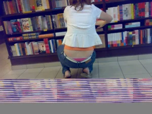 Huge collection of whale tails, ass cracks and panty peeks in public