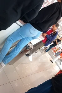 Nice ass in thight jeans