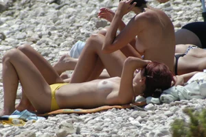 Croatia nude beach females, mostly mature