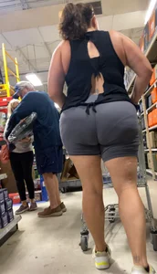 BBW milf panties imprint