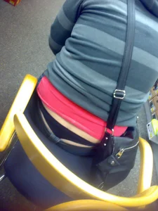 Huge collection of whale tails, ass cracks and panty peeks in public