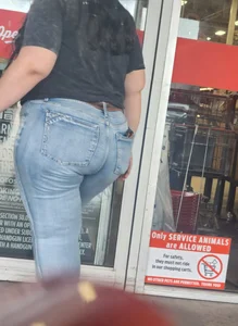 Out In The Wild 61 ( Thicc BBW with a massive ass)