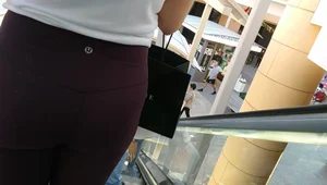 Purple lulu leggings follow