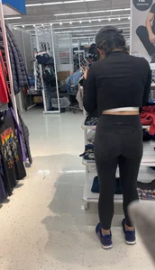 Tiny little Asian cutie with VPL + faceshot