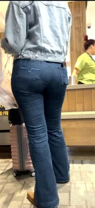 Very pretty brunette with a nice ass