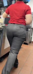 PAWG Cowoker wit a BIG Ol Booty!