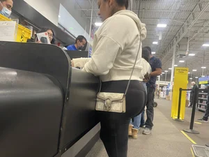 Small cute Latina milf with plumpy ass