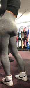 Gray leggings asian followed to two stores