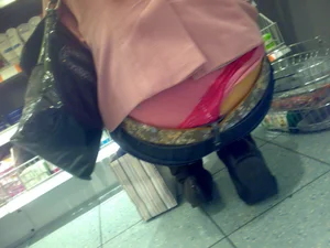 Huge collection of whale tails, ass cracks and panty peeks in public
