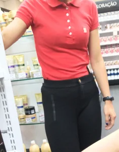 Cosmetic store saleswoman