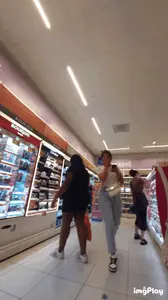 Tall Arabic Duo in Jeans