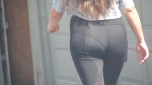 Teen VPL Black Tights